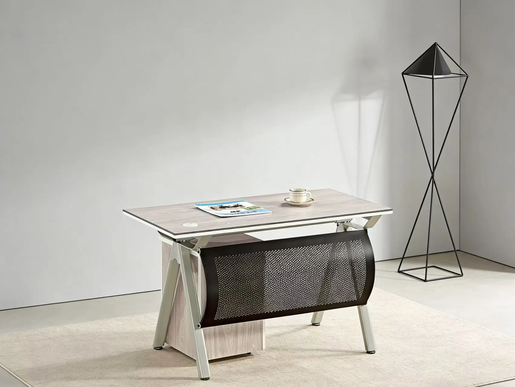 Contemporary executive desk