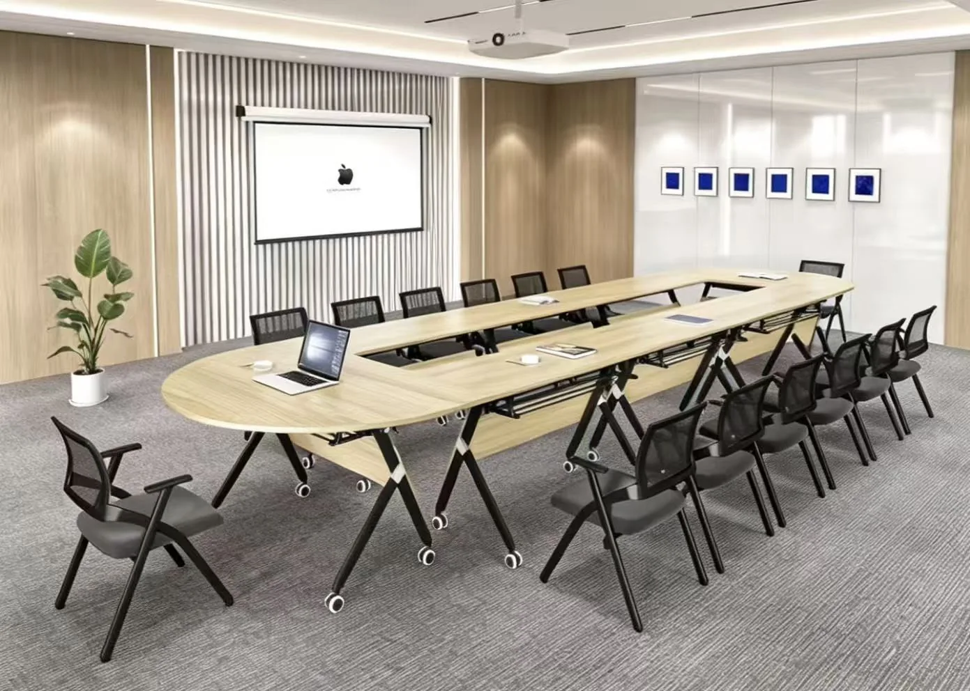 Boardroom meeting table